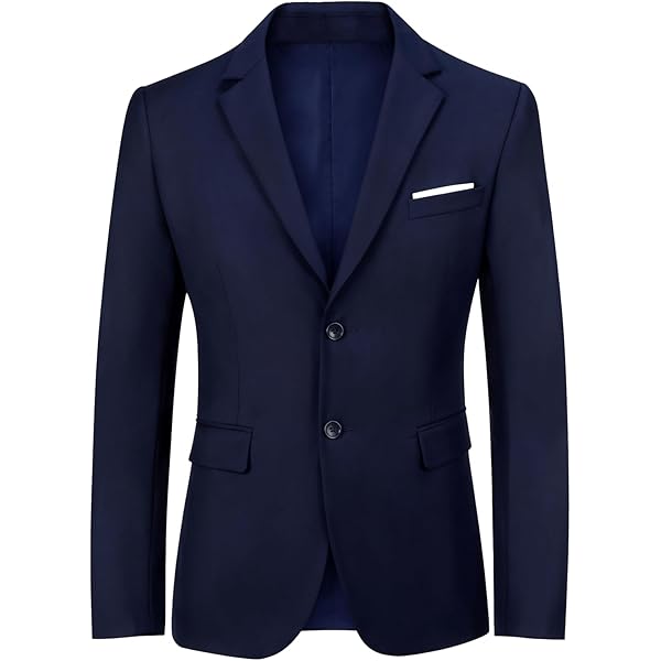 Amazon.com: Calvin Klein Boys Blazer Suit Jacket, 2-Button Single